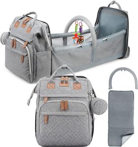 Free Sample Custom Fashionable Outdoor <b>Vegan</b> PU Leather Maternity Mommy Nappy Changing Travel Baby Diaper Bag <b>Backpack</b> Mother - Product Image 4