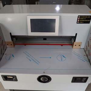 Machine de découpe de papier électrique programmable de 460 mm, coupe-papier automatique A3 A4, utilisée dans une usine, machine de découpe de papier - Product Image 4