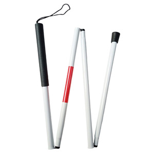 Canne télescopique Hua Ensheng en alliage d'aluminium pliable pour malvoyants, utilisation en extérieur - Product Image 3
