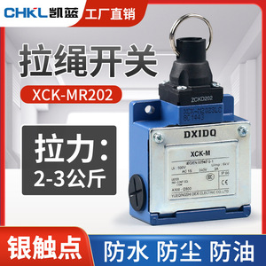 สวิตช์แบบดึงสายติดตั้งบนแผง Dxidq Xck-M 3A 500V AC 240V พร้อมตัวเรือนอะลูมิเนียมอัลลอยด์และหน้าสัมผัสเงิน - Product Image 2