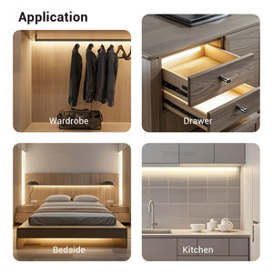 Датчик движения Pir, микроволновый детектор, Радар для светодиодной ленты, 12 В, 24 В, Dc, 220 В, внутренний переключатель, светодиодный датчик движения, переключатель света - Product Image 6