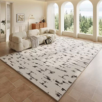 Benyi tapis motif de fleurs imprimé sur mesure anti-dérapant luxueux tapis lavables en machine 8x10 tapis 10x12 pour le salon