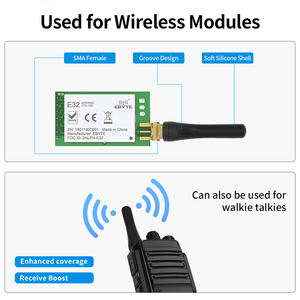 Antena flexible de módulo RF inalámbrico 3dBi, antena de radio de banda U de 433 Mhz, Lora Omni, longitud de 60mm - Product Image 4