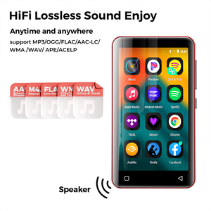 Innoasis G1 MP4 Máy nghe nhạc với wifi cho Bluetooth cảm ứng đầy đủ Màn hình 4 inch <span class=keywords><strong>Android</strong></span> hỗ trợ DSD WAV Định dạng âm thanh màu xanh <span class=keywords><strong>Hebrew</strong></span> - Product Image 5