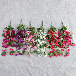 Mur de fleurs artificielles en soie Meinan, roses suspendues, décoration de mariage et de maison, blanc, rose, rouge - Product Image 2