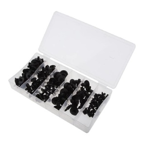 80 pièces M6 M7 M8 moto carénage <span class=keywords><strong>carrosserie</strong></span> boulon Push Pry Rivets broche Clip retenue attache Nylon Push Rivet broches <span class=keywords><strong>pour</strong></span> Polaris - Product Image 2