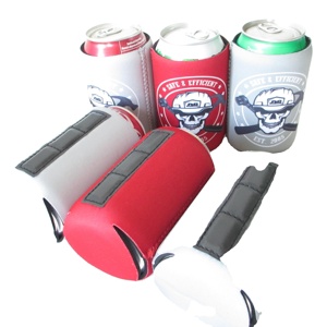 Strong 4mm Neoprene Magnetic Can Cooler Sleeves 12 oz Heavy-Duty Magnets Reliable Neoprene S-Cooler Bags - Product Image 3