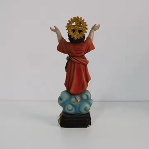 Figurine de la nativité moules en résine sainte statue d'enfant divin religieux infantile jésus de <span class=keywords><strong>prague</strong></span> sculpture pour les fournitures de <span class=keywords><strong>vacances</strong></span> de noël - Product Image 5