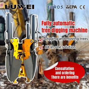 <strong>Tree</strong> <strong>Moving</strong> Skid Steer Attachment <strong>Tree</strong> Spade <strong>Tree</strong> Digger <strong>Tree</strong> Mover <strong>Tree</strong> Transplanter Hydraulic Equipment - Product Image 2