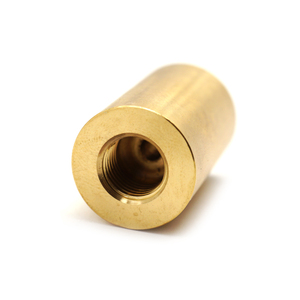 Écrou de raccordement cylindrique en laiton à filetage interne pour équipement mécanique, terminal conducteur, écrou de liaison - Product Image 4