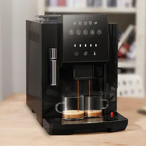 Ticari çok fonksiyonlu Espresso kahve makinesi taşlama ile tam otomatik kahve makinesi