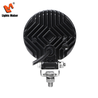 Luces LED Redondas de 2.8 Pulgadas, 20W, Haz de Luz Amplio, 12V 24V, Luz Auxiliar de Conducción para Tractor, SUV, Camión 0705-2-20