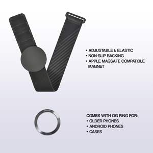 Support de téléphone MagSafe pour bouteille d'eau avec anneau métallique pour iPhone et appareils Android, accessoire pour gobelet isotherme - Product Image 4