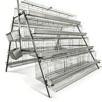 Équipement d'élevage avicole automatique de haute qualité à prix abordable, cage à poules pondeuses en batterie à vendre