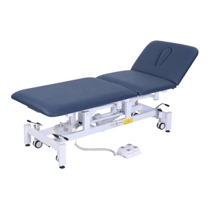 Mesa de tratamiento eléctrica Hi-Lo, elevador de cama Babath, mesa de masaje, camilla, examen de Cardiología, sofá, muebles de osteopatía - Product Image 3