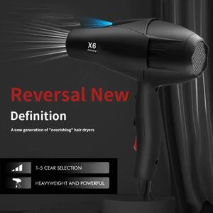 Bestselling wall-mounted high-power hair dryer with <b>hot</b> and <b>cold</b> air and constant temperature function, X6 hair dryer for hotels - Product Image 3