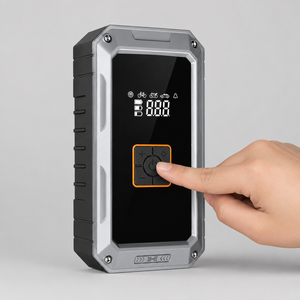 Wireless Portable Car Tire Inflator Digital Display 90W 19-Cylinder Air Compressor Type-C Rechargeable Auto Stop Air <b>Pump</b> for Ca - Product Image 1