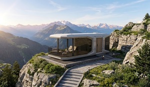 Casa Cápsula Modular Prefabricada de <span class=keywords><strong>Aluminio</strong></span> Ecológica y de Lujo Moderna para Hotel, Resort o Villa <span class=keywords><strong>con</strong></span> Baño - Product Image 4