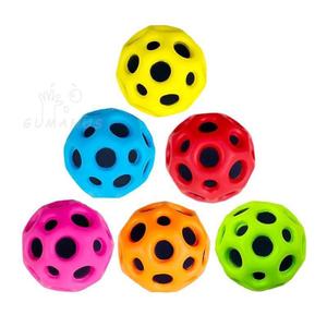 Wholesale Full Set of Colorful Red Moon Glow Super Bounce Space Toy TikTok Jump High Ball Ball Bounce Rubber Foam Ball - Product Image 3