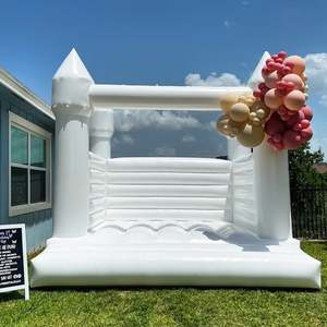Livraison rapide en quelques jours, château gonflable de qualité commerciale avec toboggans pour mariage - Product Image 4