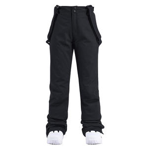 <span class=keywords><strong>Pantaloni</strong></span> da sci da uomo e <span class=keywords><strong>donna</strong></span> invernali da esterno antivento e impermeabili caldi e ispessiti a doppia tavola con zaino in spalla - Product Image 1