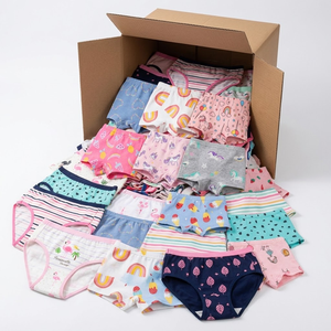 Lot en gros de sous-vêtements pour enfants (slips, boxers) – Tailles et motifs variés pour garçons et filles – Vente en gros et dropshipping pour boutiques en ligne - Product Image 1