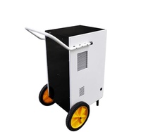 Déshumidificateur industriel à poignée de poussée DH-801B 80L/jour, déshumidificateur industriel CE, RoHS avec poignée et grandes roues