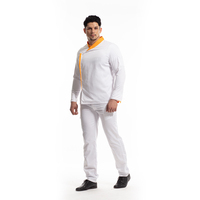 Uniforme de Chef de Restaurant, manches longues et courtes, uniforme de serveur, uniforme de Chef en tissu pour design