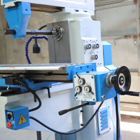 Machine de fraisage universelle horizontale et verticale X6128, alimentation automatique, broche ISO40, machine de fraisage manuelle pour métaux
