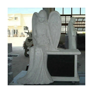 <span class=keywords><strong>Pierre</strong></span> <span class=keywords><strong>tombale</strong></span> d'ange de style occidental moderne utilisée dans les cimetières - Product Image 1