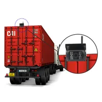 Layar LCD Quad 7 inci nirkabel, sistem kamera belakang nirkabel layar LCD IR tahan air 2.4G Digital nirkabel untuk mobil bus traktor truk