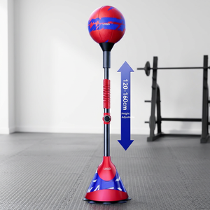 Bola de Velocidad de Piel Sintética Ajustable en Altura, Objetivo de Entrenamiento de Boxeo Vertical para Adultos - Product Image 2