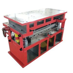 Outil <span class=keywords><strong>de</strong></span> poinçonnage durable, matrice d'estampage haut <span class=keywords><strong>de</strong></span> gamme en acier allié, moule d'estampage usiné CNC, matrices progressives pour charnières <span class=keywords><strong>de</strong></span> porte avec inserts CR12MOV - Product Image 4