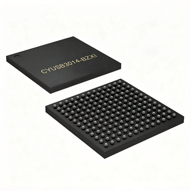 CYUSB3014-BZXI SuperSpeed USB 3.0 Controller FX3 5Gbps ARM926EJ-S BGA-121 Industrial Grade for High Speed Data Acquisition