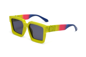 Солнцезащитные очки 2023 года, модные дизайнерские, с возможностью нанесения логотипа, стильные, роскошные, для женщин и мужчин, квадратные, металлическая оправа, UV400 - Product Image 3