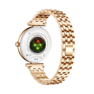 1.28 Inch Màn Hình AMOLED <span class=keywords><strong>Smartwatch</strong></span> Đối Với Phụ Nữ Nhịp Tim Huyết Áp Oxy Của Phụ Nữ Theo Dõi Sức Khỏe Của Bt Cuộc Gọi Thông Minh Đồng Hồ AK73 - Product Image 4