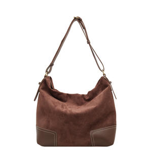 Sac panier en cuir véritable, tendance et élégant, sac à bandoulière pour femme - Product Image 5