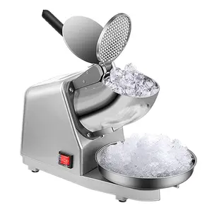 300W Edelstahl Mini Ice Smashing Elektrische Eisbrecher & Rasierer Schnee kegel maschine für zu Hause