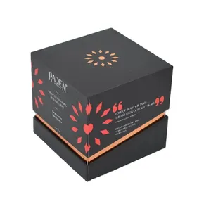 Tendance Luxe Boîte Rigide Beauté Maquillage Produit Emballage Carton Soins De La Peau Cosmétique Coffrets Cadeaux pour Cosmétiques hommes et dames
