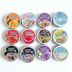 Mermaid Clear <b>Slime</b> Putty <b>Toy</b> Glitter Galaxy Star Confetti Charms Girls Creative DIY Craft Holiday Set Present - Product Image 1