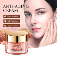 Crème hydratante délicate pour le visage au Ganoderma Lucidum et au sang de dragon, produits de soin de la peau à base de plantes, marque privée OEM SADOER