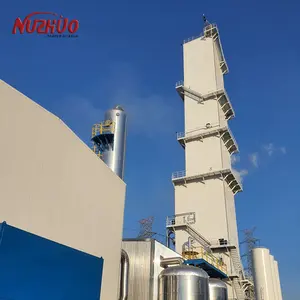 NUZHUO 1000M3/H Liquid Nitrogen Production Plant Skid Mounted Cryogenic Air Separation Unit