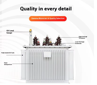 Yaoyi 1000kVA 10kV/0.4kV transformateur de puissance immergé dans l'huile S9 haute efficacité 50/60Hz pour la distribution d'énergie triphasée industrielle