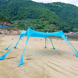 Fábrica directamente Camping Sun Shade Shelter <span class=keywords><strong>Beach</strong></span> Shade Canopy con protección Uv