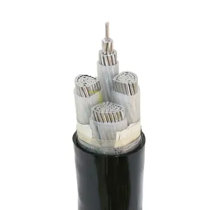 YJLV/AL/XLPE/PVC un-armoured cable 4-core 10/16/25/35/50 square 1KV low voltage overhead armored buried cable