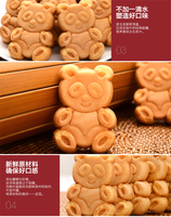Ligne de production de gâteaux en forme d'ours 3D entièrement automatique, directement de l'usine, machine à déposer les gâteaux en acier inoxydable pour boulangerie