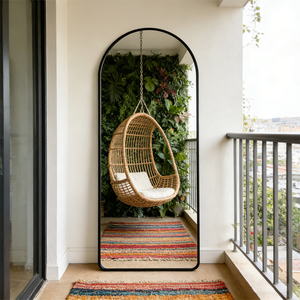 Smart Hanging Vintage Large Wall Standing Decor Full Length <strong>Mirror</strong> for Living Room Modern Bathroom <strong>Mirror</strong> Floor <strong>Mirror</strong> <strong>Frame</strong> - Product Image 4