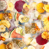 Natuurlijke handgemaakte gedroogde vruchten thee cadeaupakketten gemengde gedroogde vruchten schijfjes smaak detox thee
