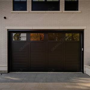 <span class=keywords><strong>Puerta</strong></span> de Garaje Seccional <span class=keywords><strong>Automática</strong></span> Moderna de Tamaño Personalizado <span class=keywords><strong>con</strong></span> Construcción de Acero para Puertas de Garaje Dobles, Uso Exterior - Product Image 4