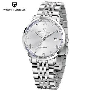 PAGANI DESIGN NH35 Pilote Hommes Montres Mécaniques 100M Étanche En Acier Inoxydable Montre Top Marque Verre Saphir Horloge Automatique - Product Image 1